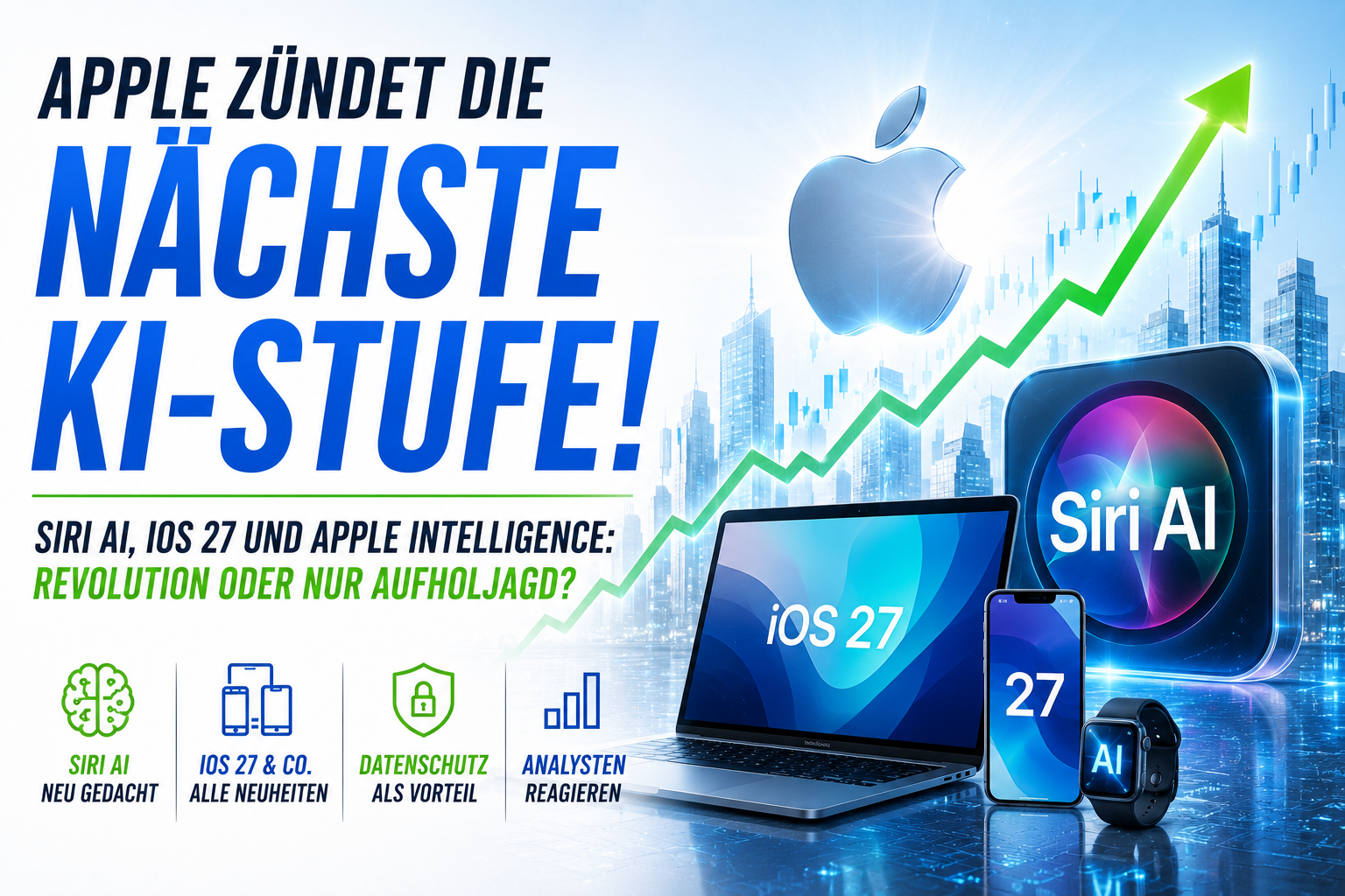 Apple zündet die nächste KI-Stufe! reicht das für den großen Befreiungsschlag?